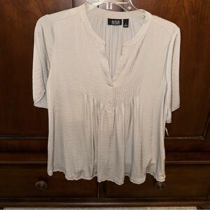 NWT a.n.a Women's Taupe Blouse